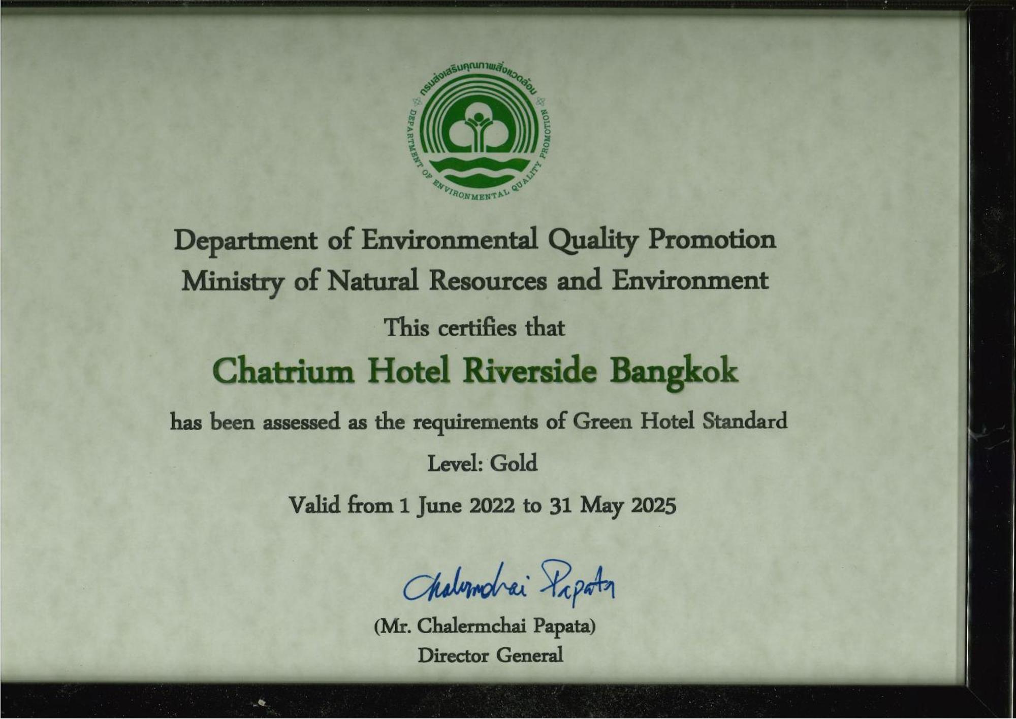 Chatrium Hotel Riverside Bangkok Exteriér fotografie
